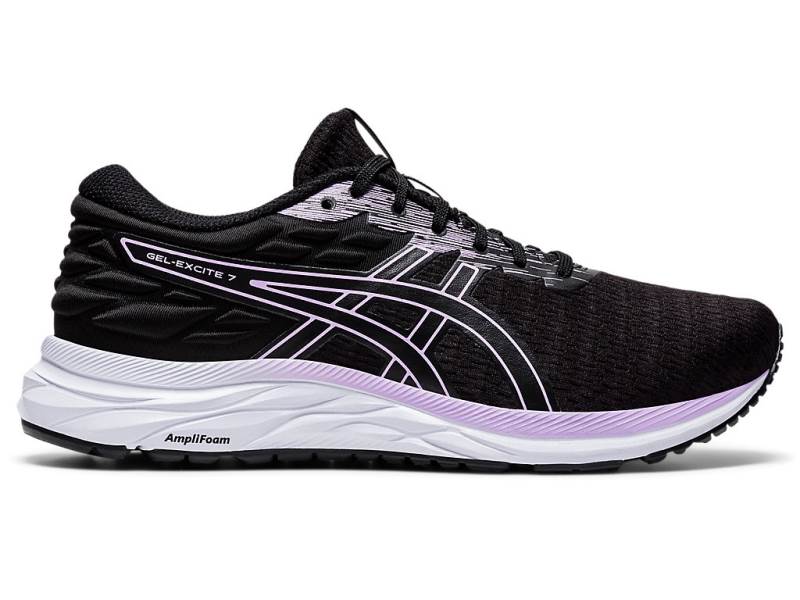 Sapatilhas Running Asics GEL-EXCITE 7 Mulher Pretas, 3757A509.979